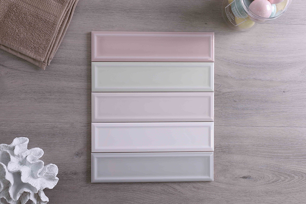 Tribeca Porcelain Gloss Bevelled Subway Tile