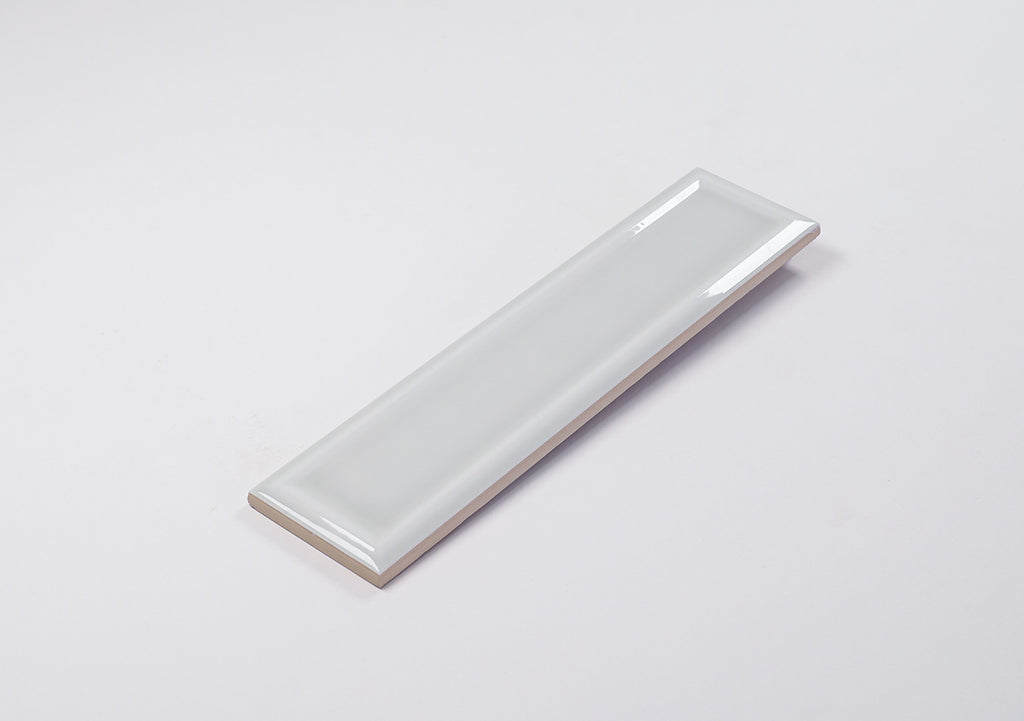 Tribeca Blue Gloss Bevelled Subway Tile