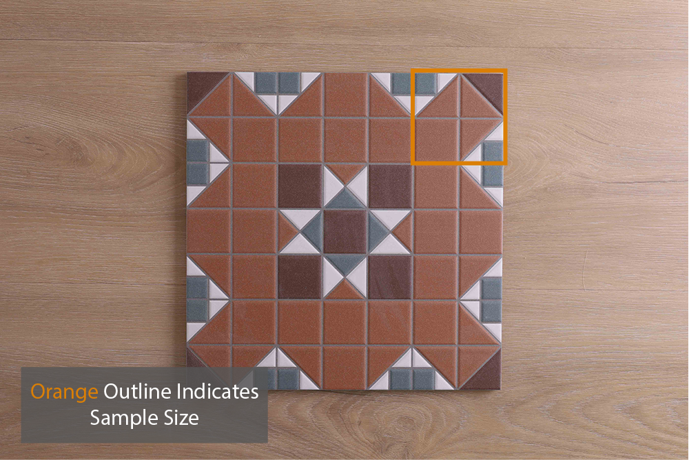 Victoria Federation Tessellated Look Clay Tile