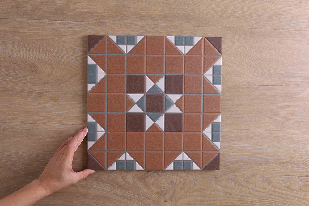 Victoria Federation Tessellated Look Clay Tile