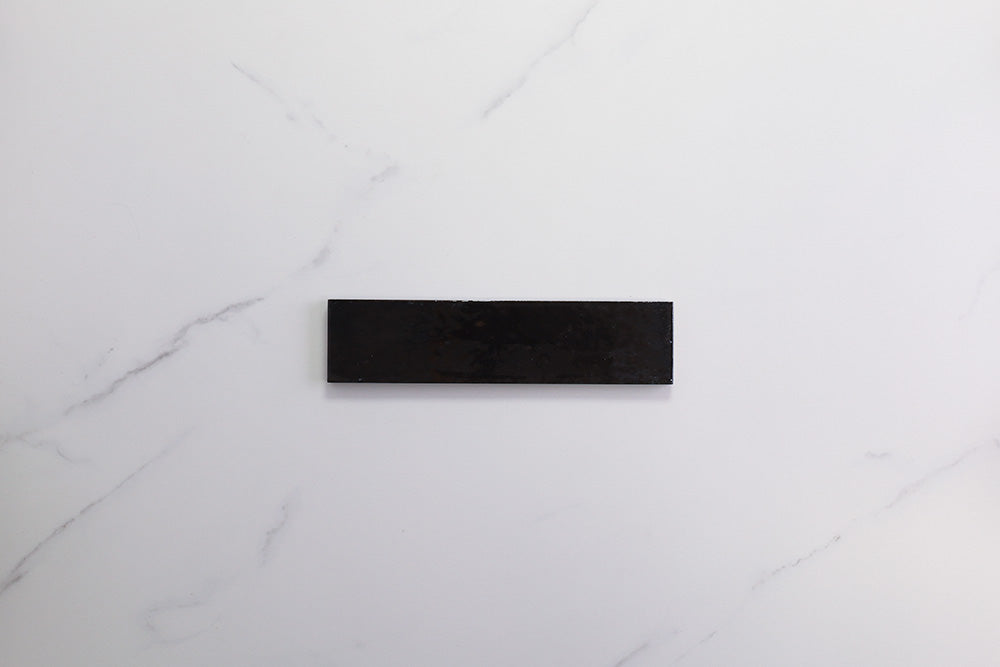 Wilton Black Gloss Subway Tile