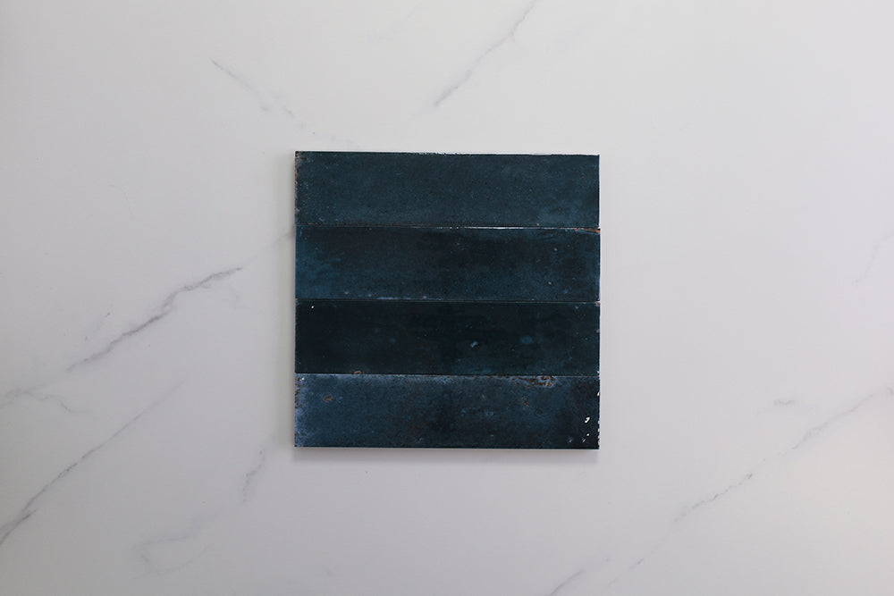 Wilton Blue Gloss Subway Tile