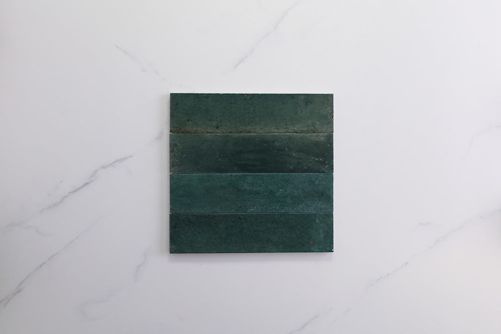 Wilton Green Gloss Subway Tile