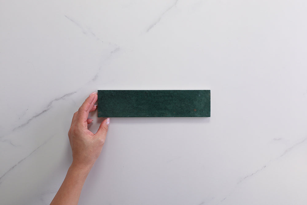 Wilton Green Gloss Subway Tile