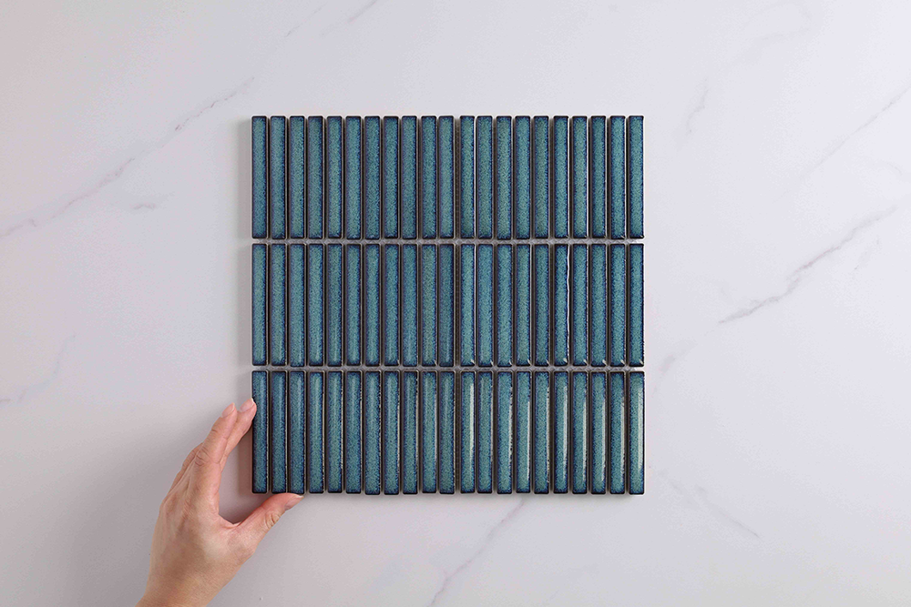 Byron Kit kat Aqua Jade Mosaic Tile