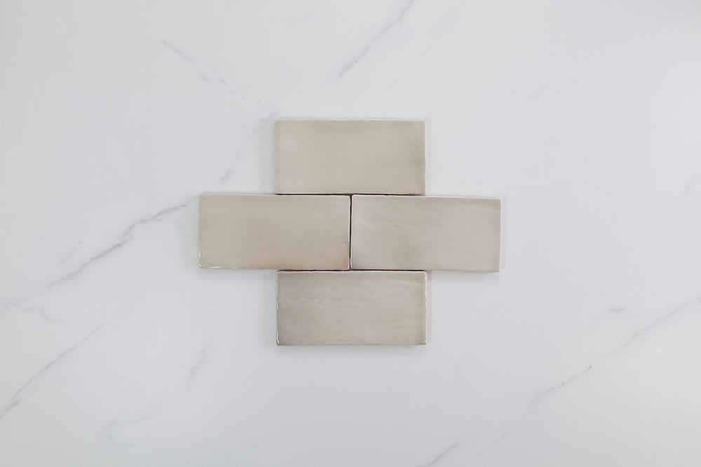 Palm Springs Beige Gloss Subway Tile