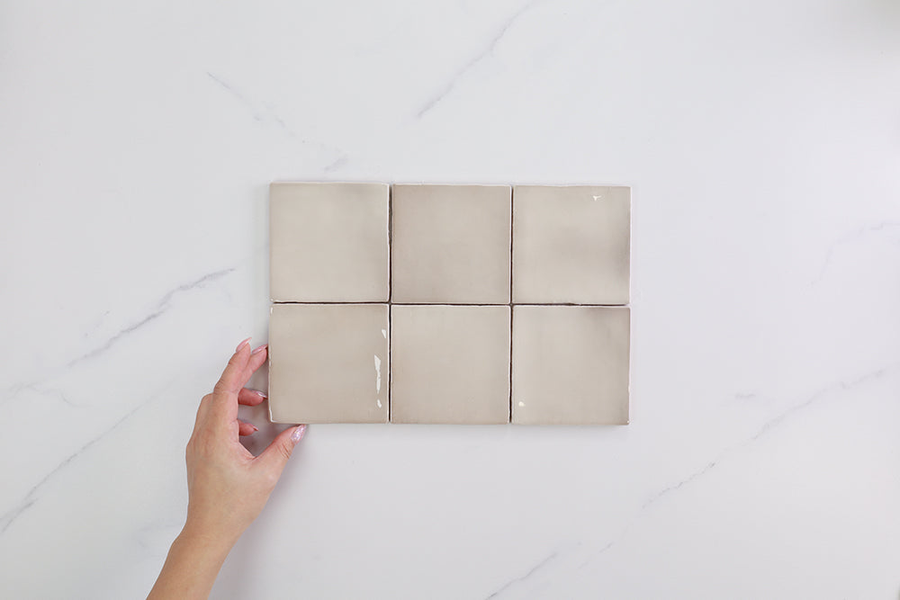Palm Springs Beige Gloss Small Square Tile