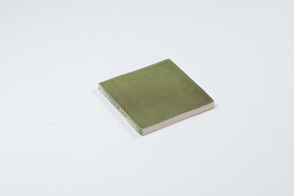 Palm Springs Green Gloss Small Square Tile