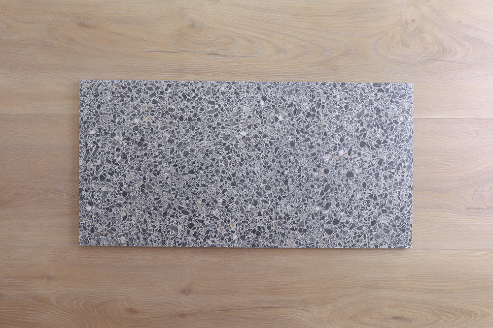 Parco 2.0 Asphalt Matt Terrazzo Look Tile