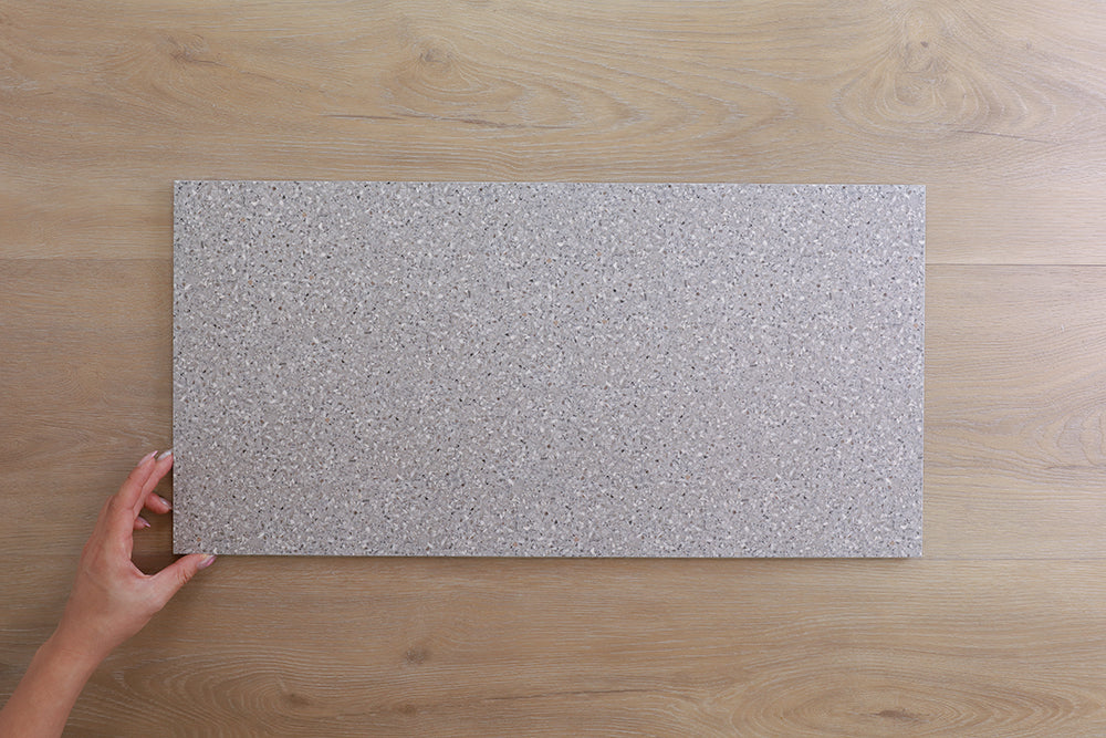 Parco Grey Matt Terrazzo Look Tile