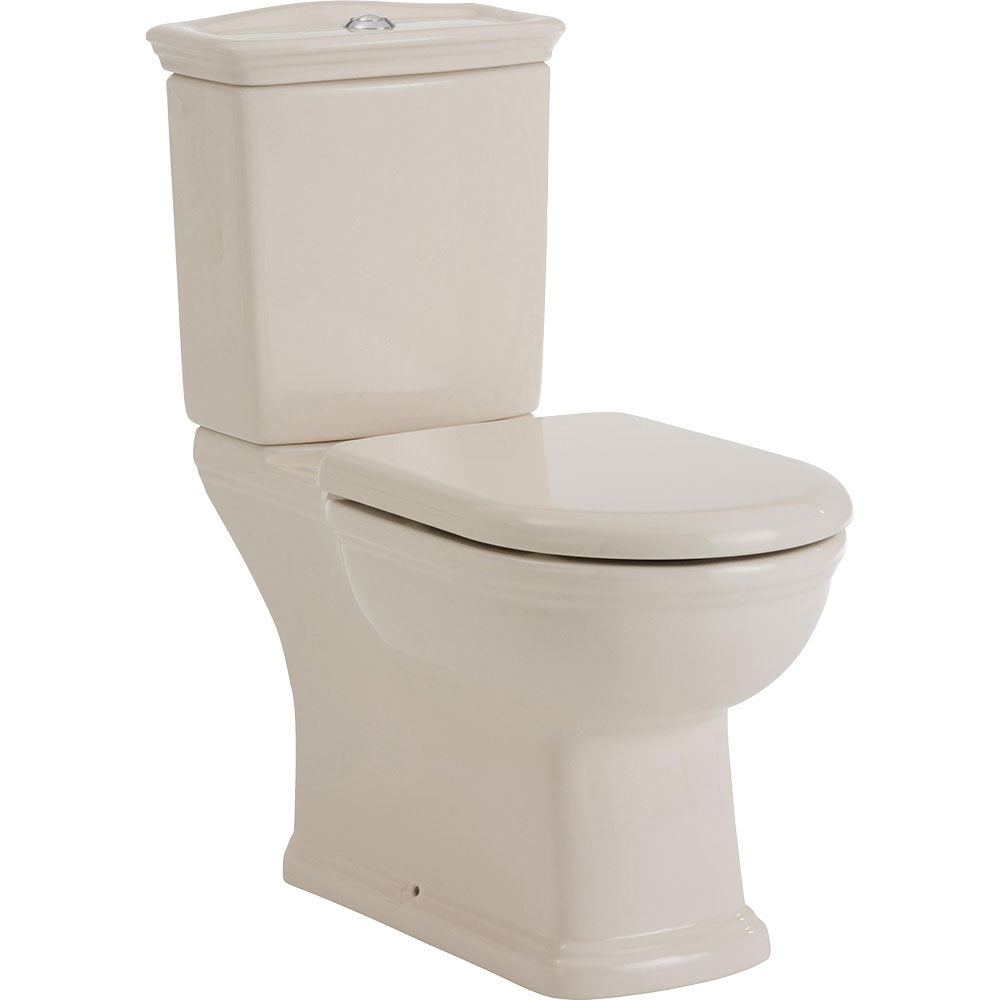 Fienza Rak Washington Close-Coupled Suite S-Trap 240 - Ivory - Wellsons