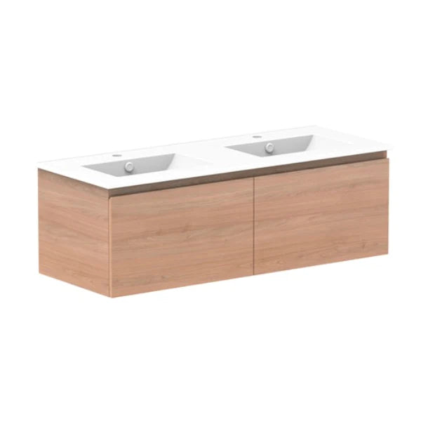ADP Glacier All Drawer Slim Vanity with Ceramic Top - Lite