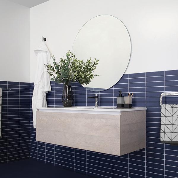 ADP Glacier Ceramic All-Drawer Slim Wall Hung Vanity - Wellsons