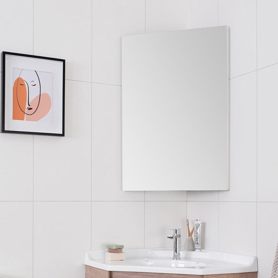 ADP Corner Mirror Shaving Cabinet - Wellsons