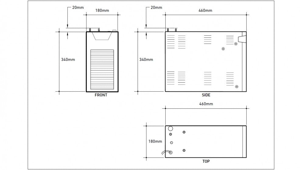 Billi B-4000 Boiling and Still Filtered Water with XL Levered Dispenser - Wellsons