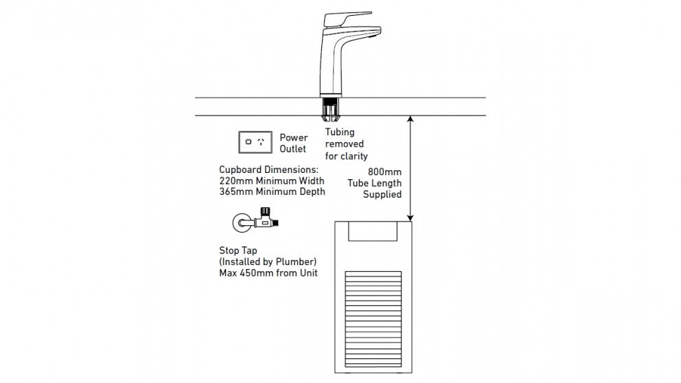 Billi B-5000 with XL Levered Dispenser - Wellsons