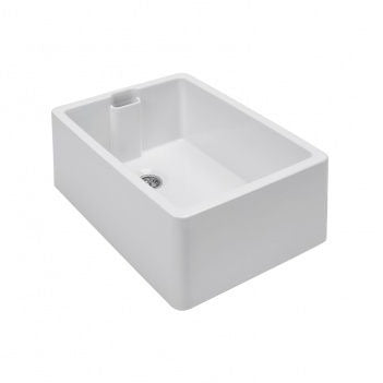 Turner Hastings Belfast 60x46 Fireclay Butler Sink with Internal Overflow