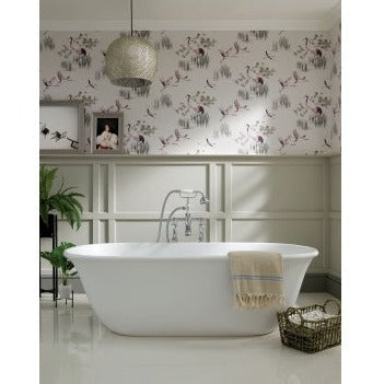 Turner Hastings Blanche 162 TitanCast Bath - Satin Silk White
