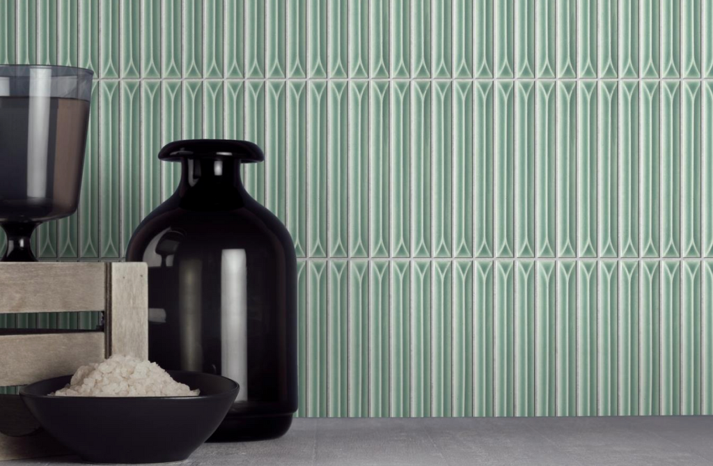 Brinx Kit kat Aqua Gloss Mosaic Tile