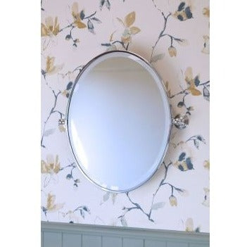 Turner Hastings Mayer Oval Mirror - Matte Black