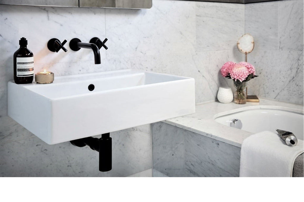 Meir Round Bottle Trap - Matte Black