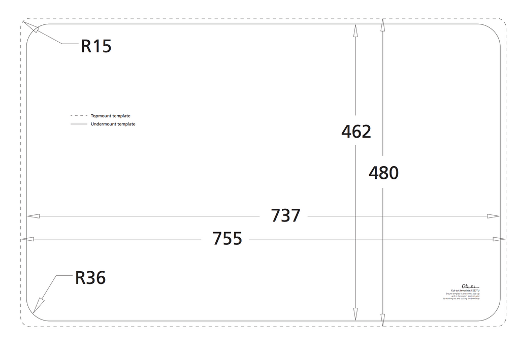 Oliveri Endeavour Double Bowl Universal Sink