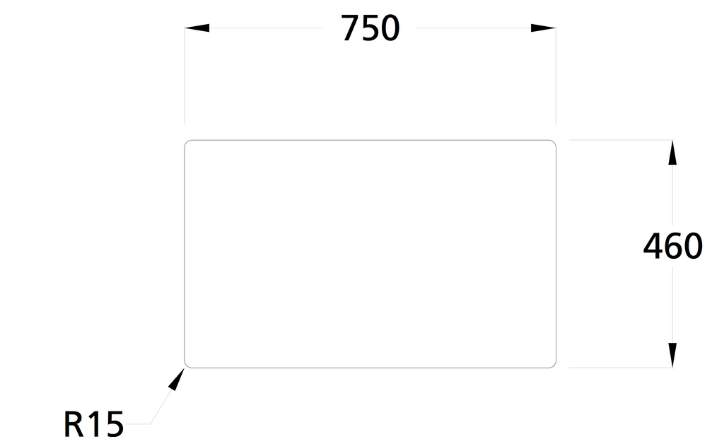 Oliveri Diaz Single Bowl Sink With Drainer