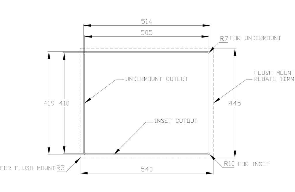 Oliveri Spectra Single Bowl Black Sink
