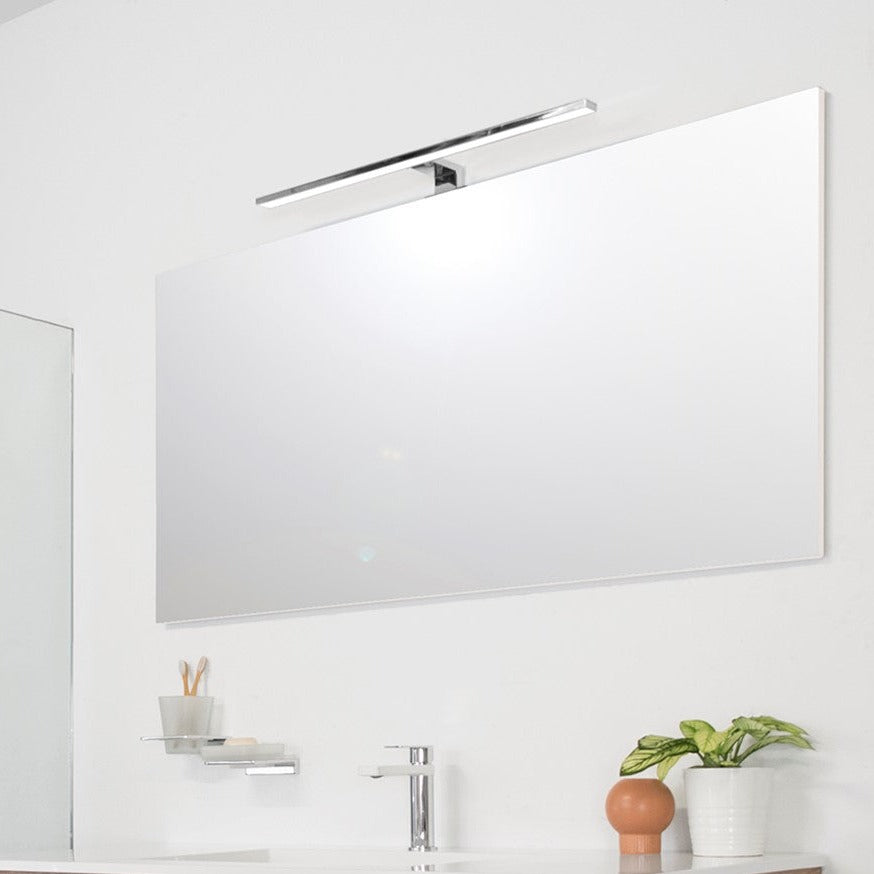 ADP Daylight Mirror with Overhead Chrome Light - Wellsons