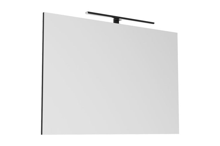 ADP Daylight Mirror with Overhead Matte Black Light - Wellsons