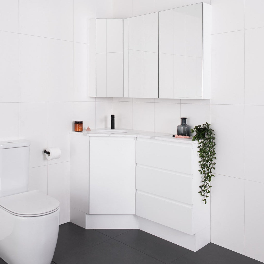 ADP Glacier Corner Vanity - Lite