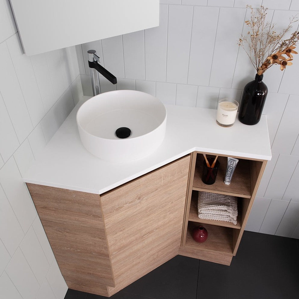 ADP Glacier Corner Vanity - Lite