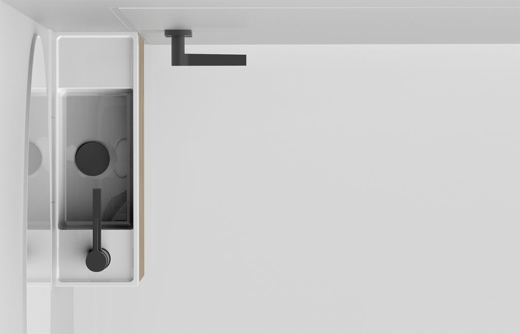 ADP Allie Wall Hung Compact Vanity 450mm - Wellsons