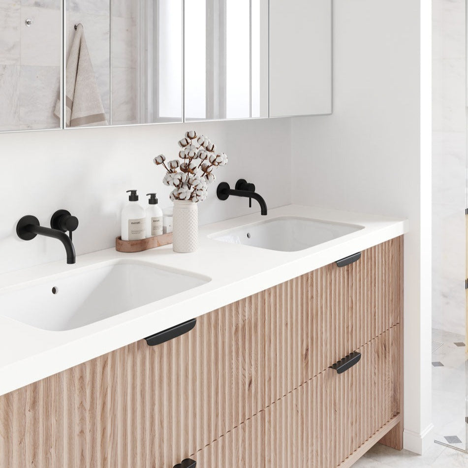 Turner Hastings Fino 55x41 Under Counter Basin - Matte Black