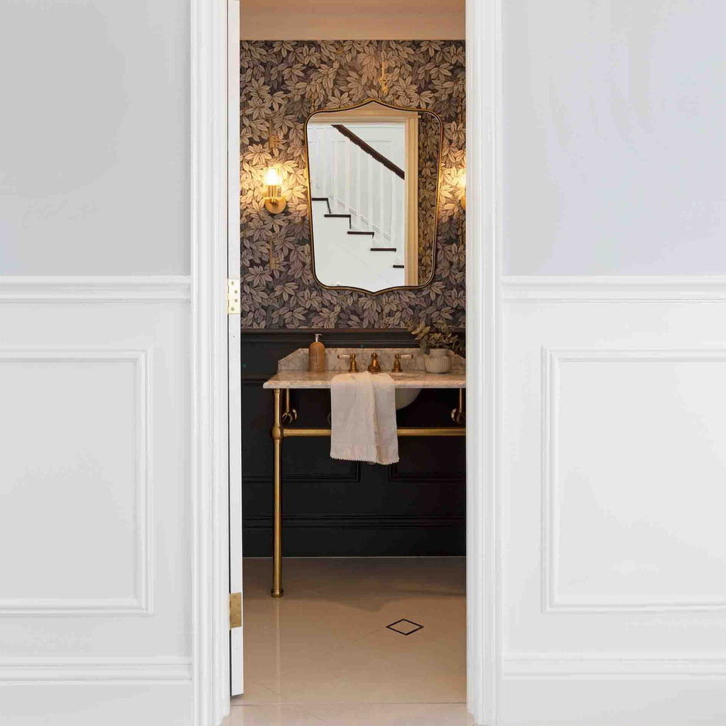 Turner Hastings Mayer Washstand with 90 x 55 Real Carrara Marble Top