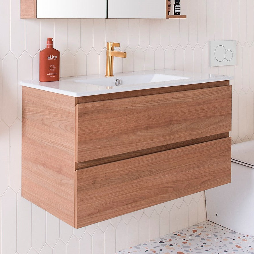 ADP Glacier All Drawer Twin Wall Hung Vanity - Lite