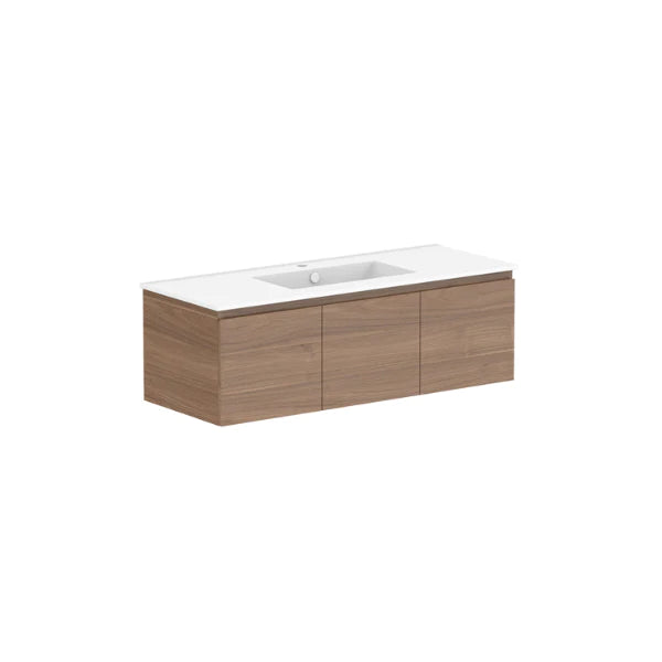 ADP Glacier All Door Slim Vanity With Ceramic Top - Lite