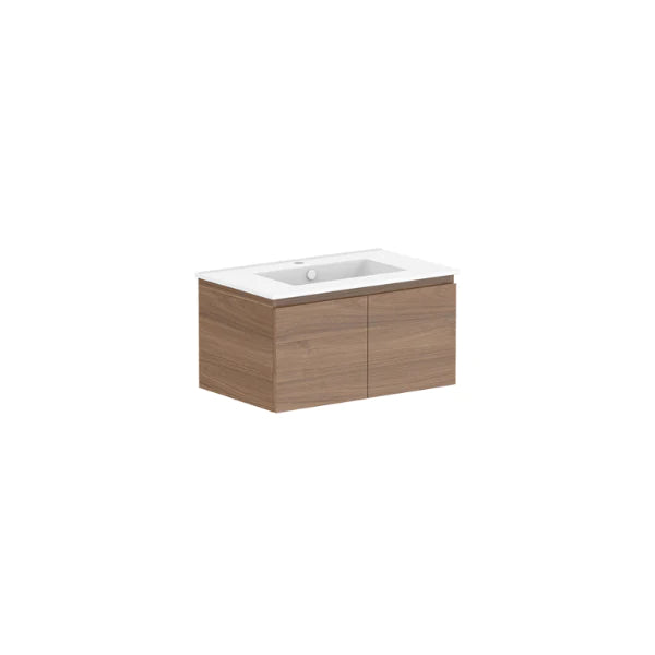 ADP Glacier All Door Slim Vanity With Ceramic Top - Lite