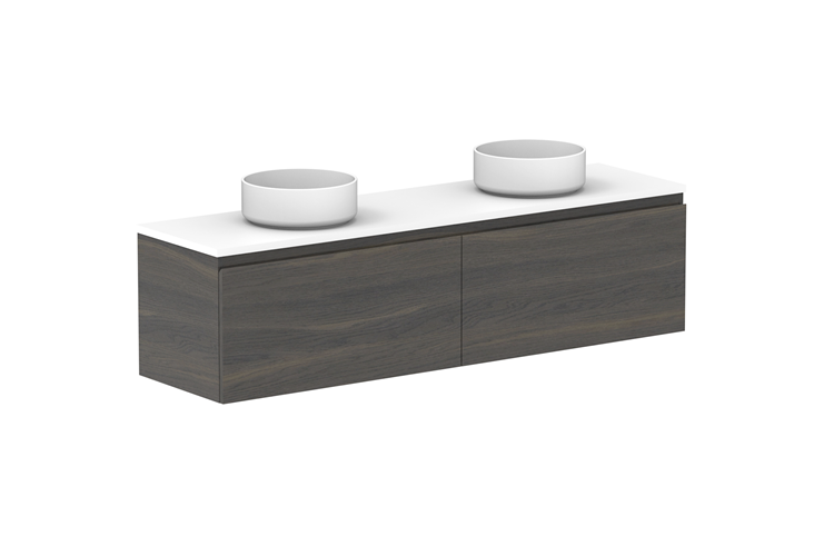 ADP Glacier Ensuite All Drawer Wall Hung Vanity - Pro