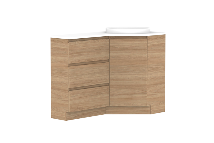 ADP Glacier Corner Vanity - Lite