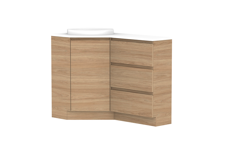 ADP Glacier Corner Vanity - Lite