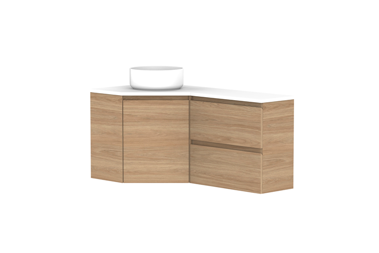 ADP Glacier Corner Vanity - Lite