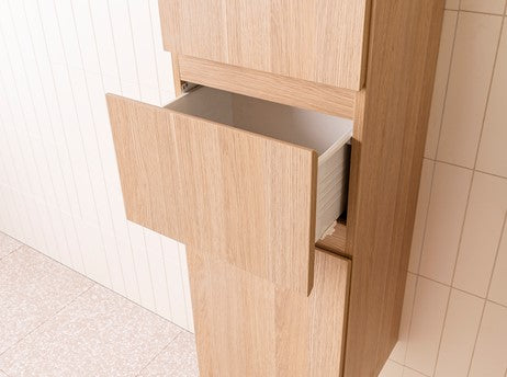 ADP Glacier Door and Drawer Tallboy - Lite