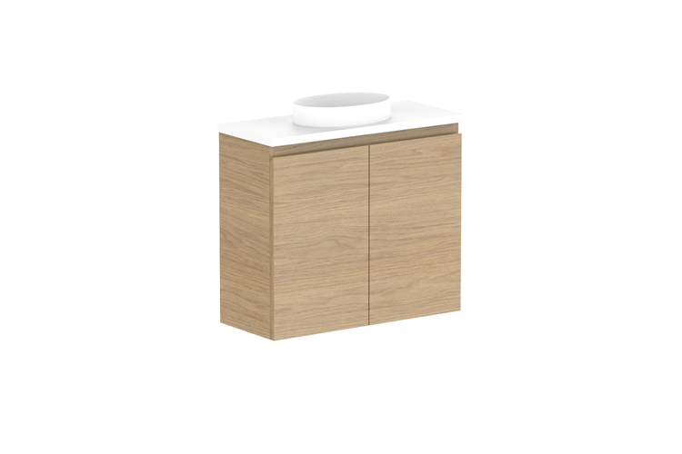 ADP Glacier Mini Wall Hung Compact Small Vanity - Pro