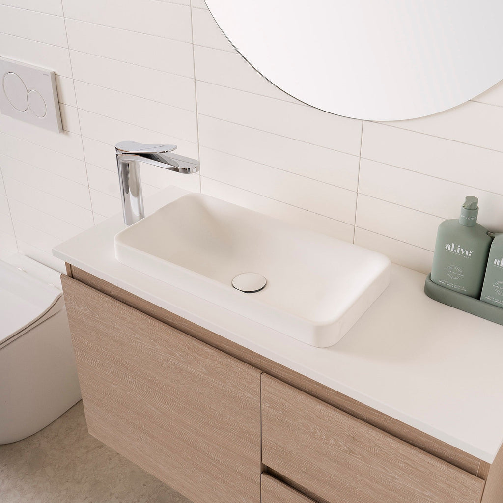 ADP Glacier Ensuite Door & Drawer Twin Wall Hung Vanity - Lite