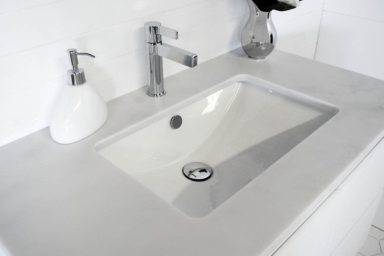 ADP Scoop Under Counter Basin - Gloss White - Wellsons