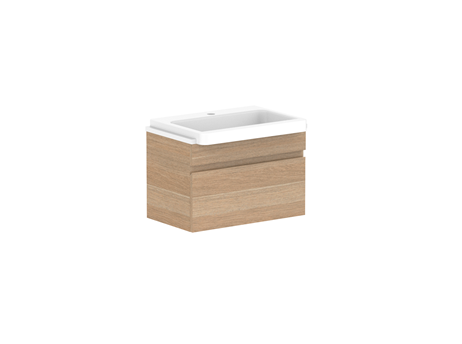 ADP Glacier Semi Recessed All Drawer Wall Hung Vanity Slim - Pro