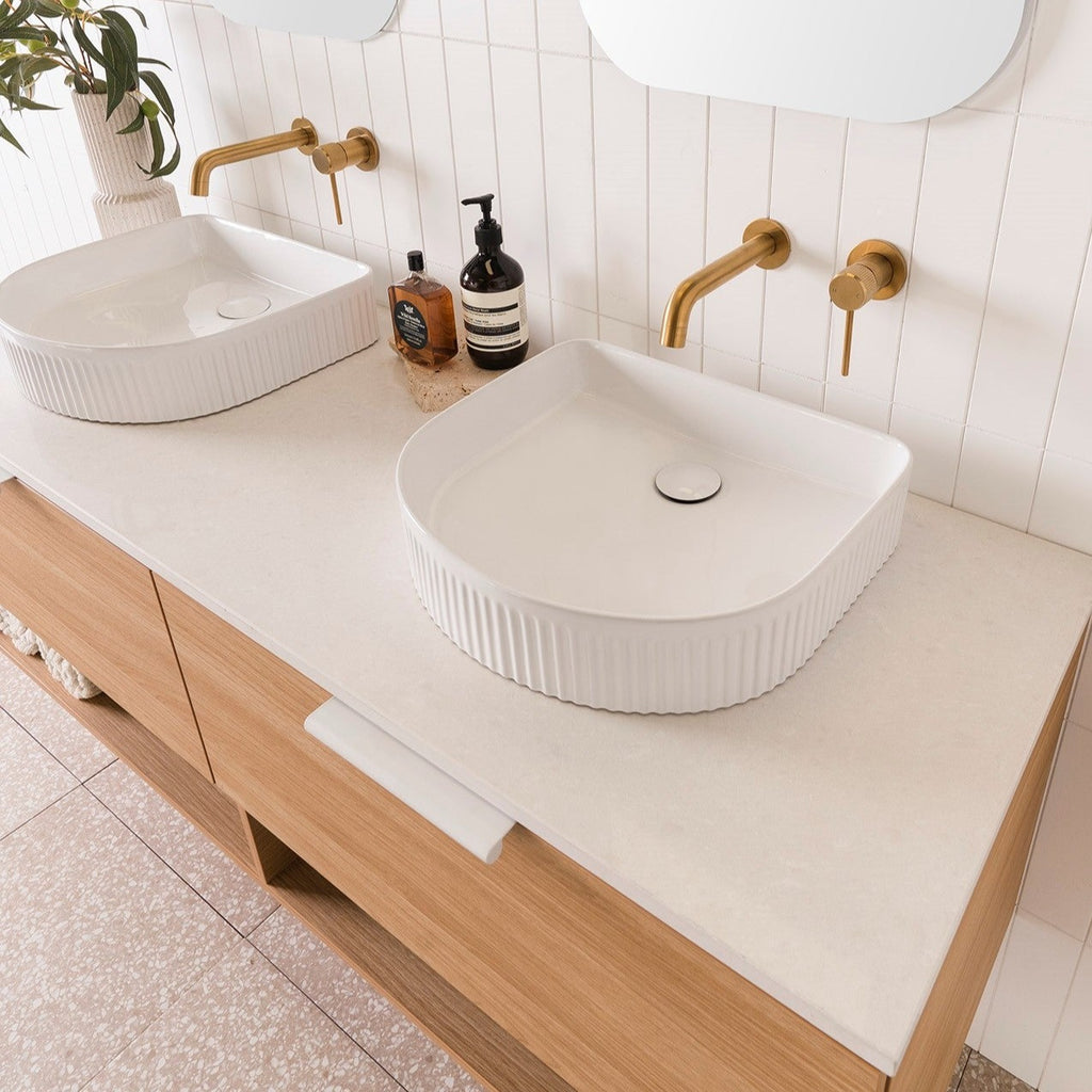 ADP Glacier Full Depth Shelf Wall Hung Vanity - Pro