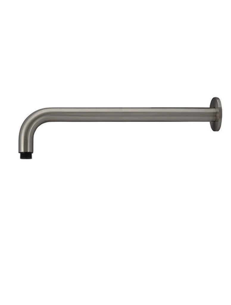 Meir Round Wall Shower Curved Arm - Shadow