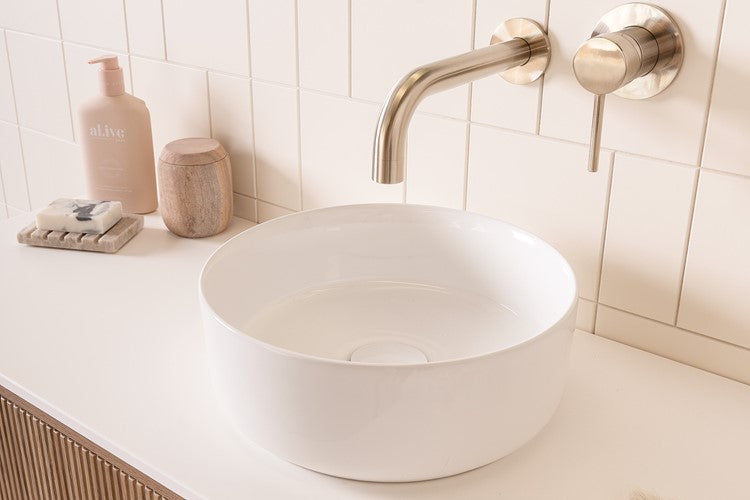 ADP Maggie Above Counter Basin - Matte White